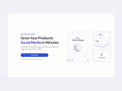 usevisuals - Product Page in Framer
