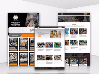 Custom Kajabi Website Build — Wildcat Hobby Classes