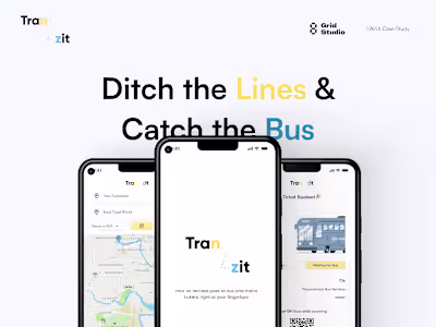 Tranzit - UX Case Study