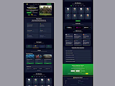 Superteam Brazil Community Landing Page Design