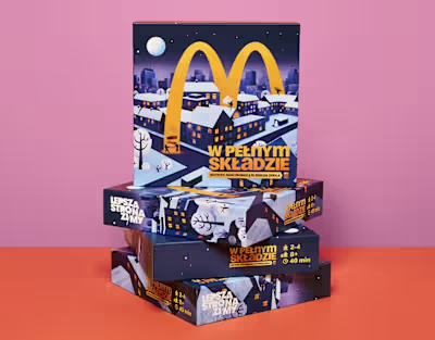 McDonald's Board Game "In Full Squad"