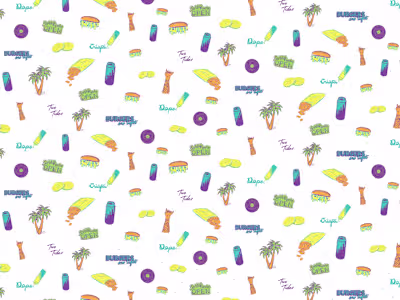 Two Tides Crispi Brand Pattern Design Project