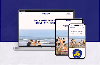 Craft Distillery Website Design & Development