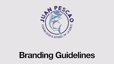 Juan Pescao Branding Guidelines 