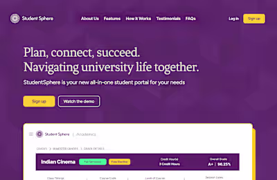 Student Sphere: An all-in-one portal for your student needs