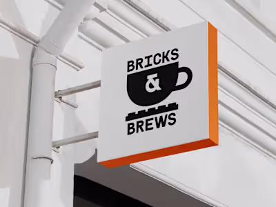 Bricks & Brews Cafe - Brand Identity