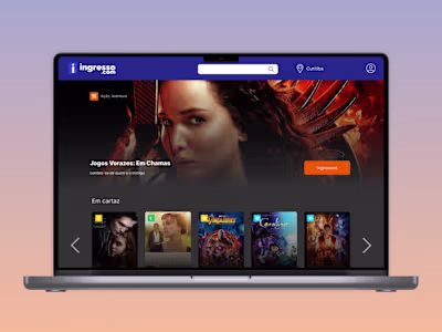 Ingresso.com Redesign 