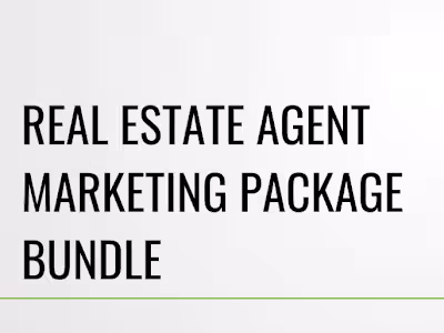 Real Estate Marketing Package