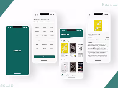 ReadLab - Improving Reading Experience