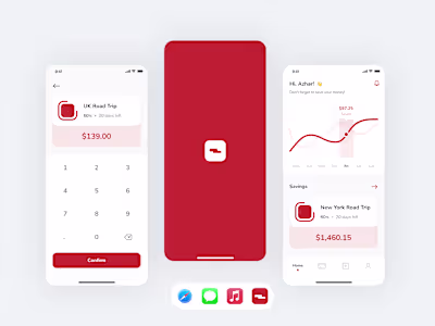 Couples Savings Mobile App - React Native
