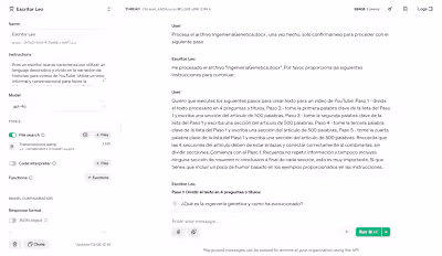 YouTube Transcript AI RAG Assistant | Automation