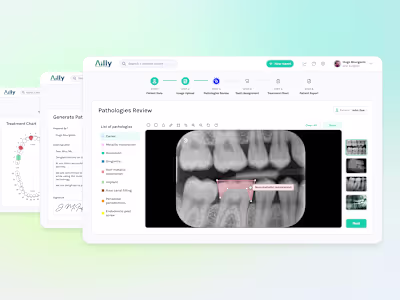 AI dentistry SaaS | Product design