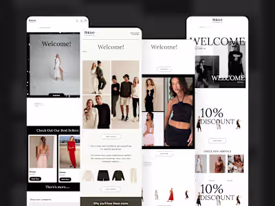 Bikini Saturdays 10% Off Email Campaign