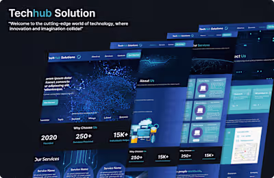 TechHub Solutions | Behance