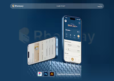 RHENPAY (FINTECH) MOBILE APP & BRANDING CASE STUDY :: Behance
