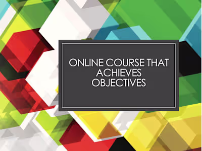 E-Learning Developer