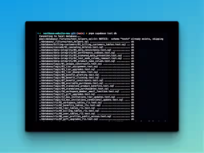 Adding pg tap test cases to nextbase. And the confidence I h...