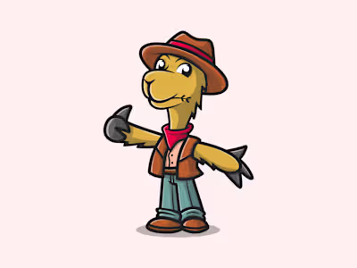 Cute Camel Illustration