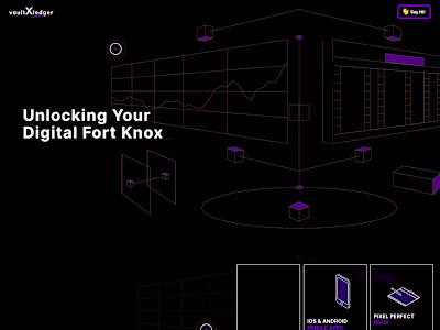 Vault X Ledger Website