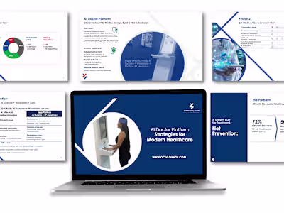 AI Diagnostic Startup Communication Pitch Deck