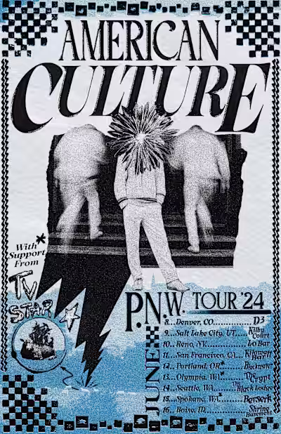 American Culture Tour Poster 2024