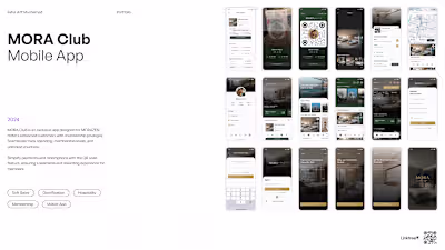 MORA Club – Hotel Membership Mobile Application