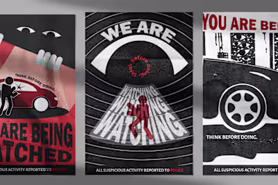 Neighborhood Watch Poster Series