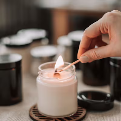 Social media post for ECOGLOW CANDLES 