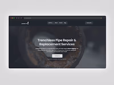 Pipeninja Trenchless Sewer Services