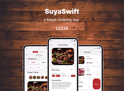 SuyaSwift: A Kebab Ordering App for Mobile