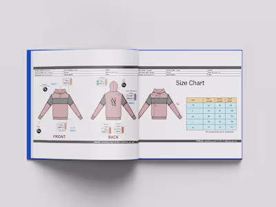 Fashion Tech Pack for Hoodie