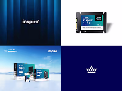 Inspire - Tech Brand Identity