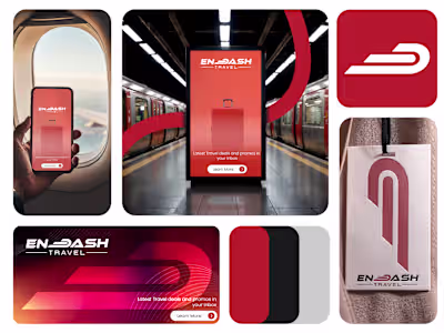 Endash Travel Branding | Theepa Studio