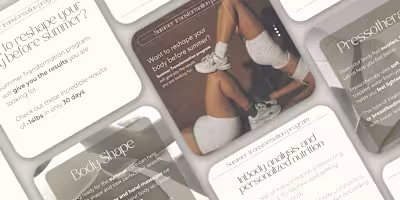 Social Media Management for a wellness studio
