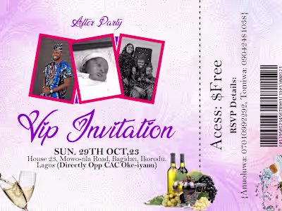 Flier, Ticket & Rollup Banner Design and Print
