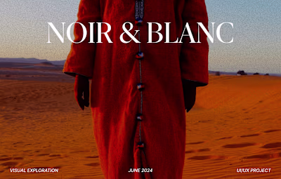 NOIR & BLANC CLOTHING