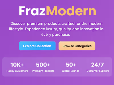 Fraz Modern Store