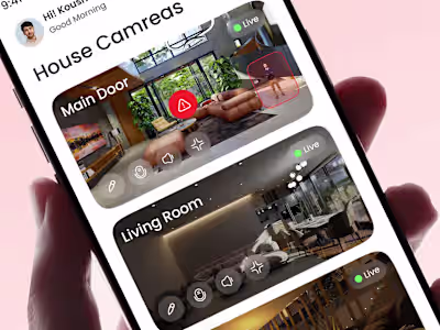 AI Security Camera App —