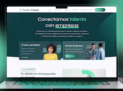 Branding and Website Development for People2People