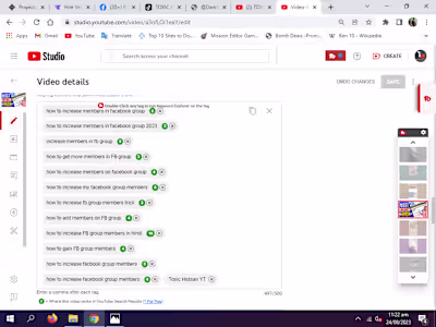 I will do Youtube SEO with Titles, descriptions, tags and th 