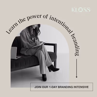 Kloss Creatives: social media, e-book and tradeshow design