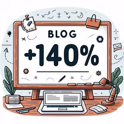 Blog Traffic Amplification: 70% Growth in Nine Months