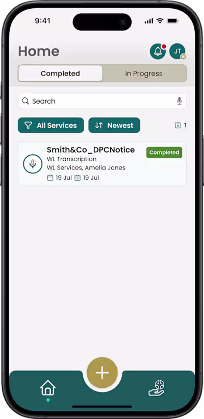 Dictation App