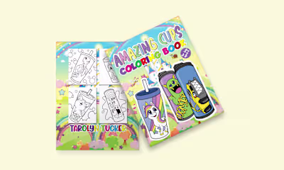 Coloring & Activity Books Cover From Fiverr Client on Behance