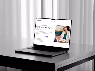 Hirenova webApp- Revolutionizing Job Referrals