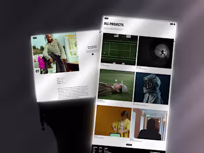 A website made for agencies