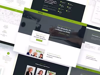 Branding and website design for an attorney bureau
