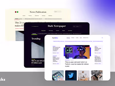 News Publication WordPress Theme