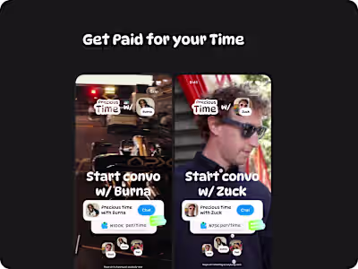 Getting paid when you chat
