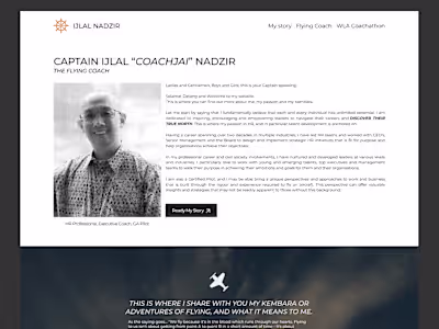 Flying Coach Web Redesign